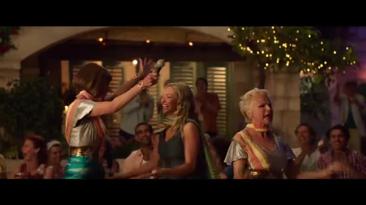 Un extrait du film  Mamma Mia ! Here We Go Again