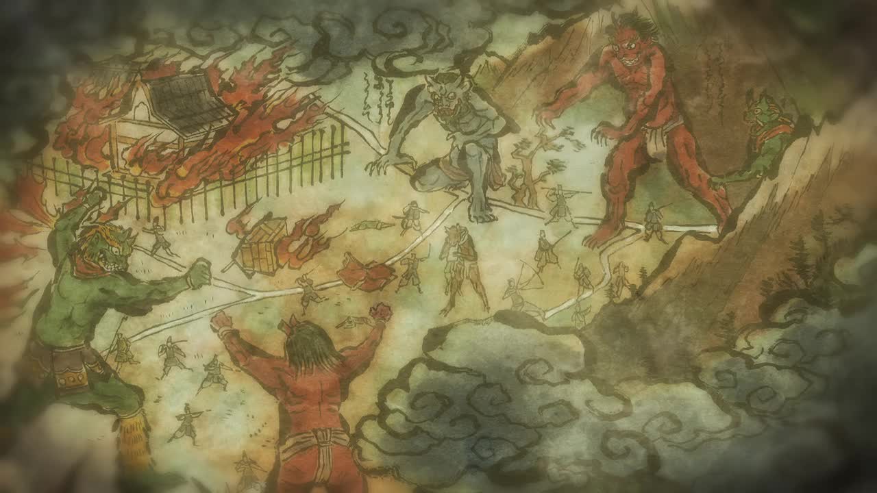 Un extrait de la série  Kuromukuro