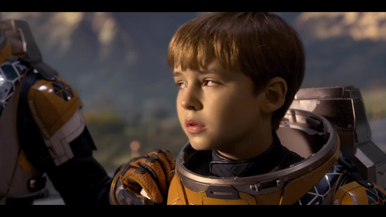 Un extrait de la série  Perdus dans l espace