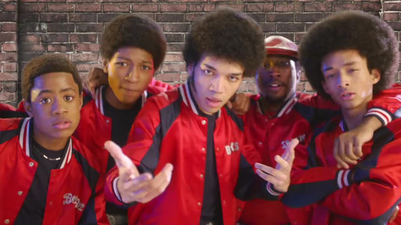 Un extrait de la série  The get down
