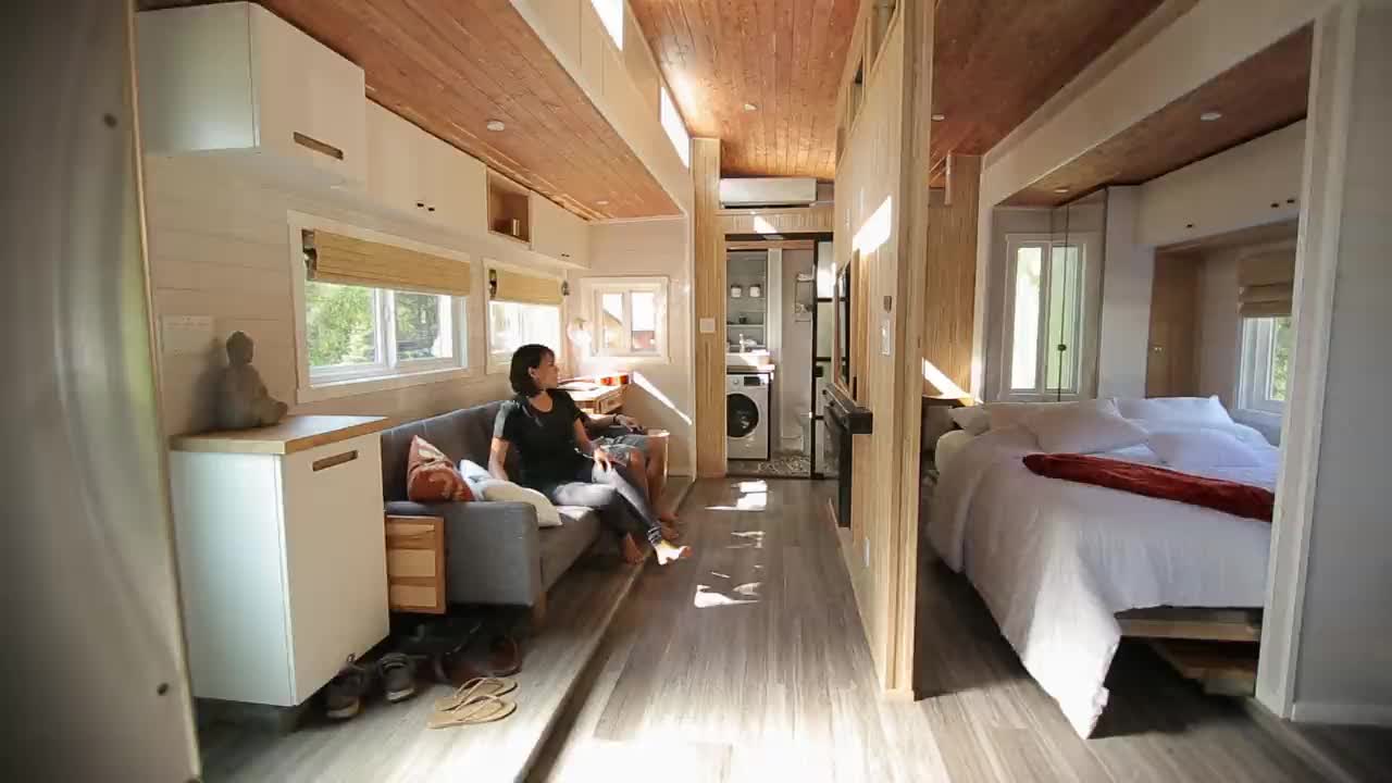 Un extrait de la série  Tiny house nation