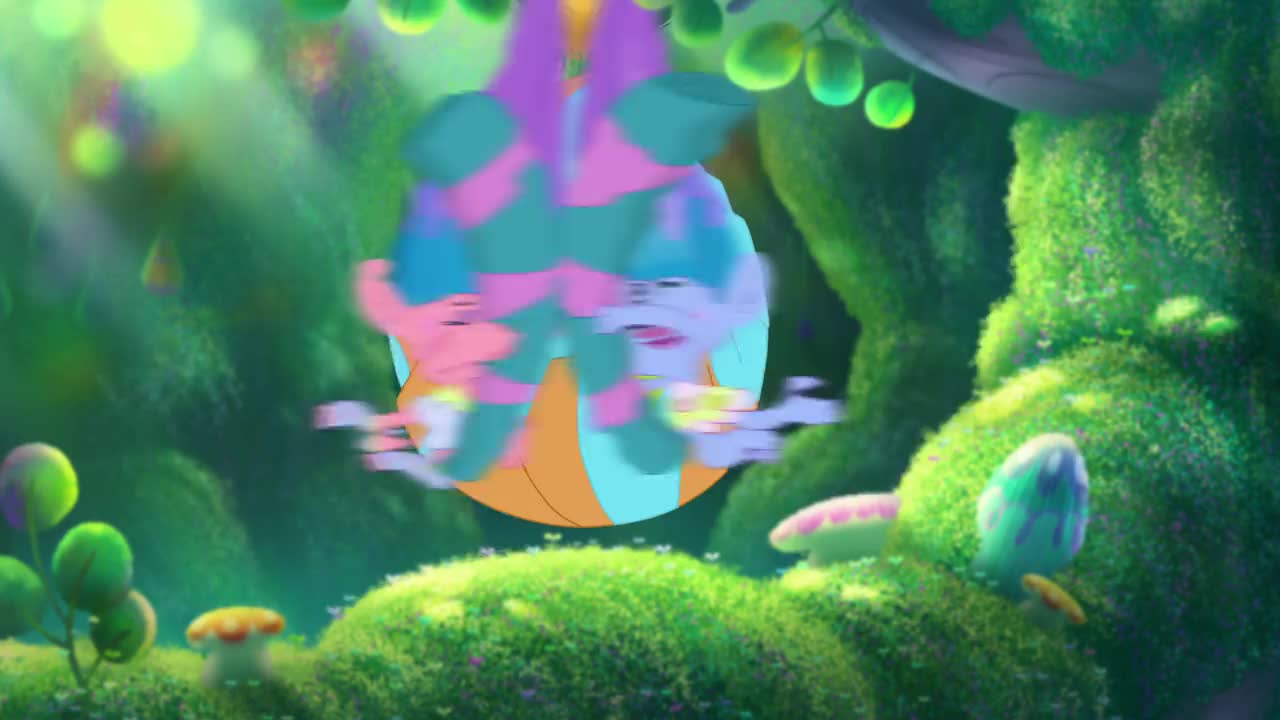 Un extrait de la série  Trolls : en avant la musique !